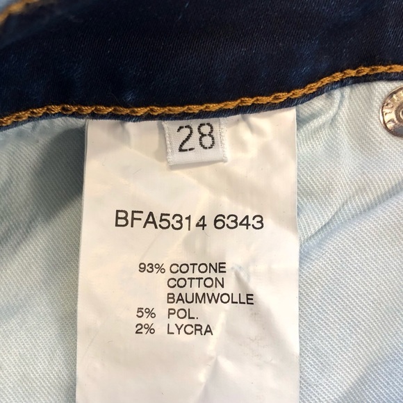 BLUGIRL FOLIES, Denim Mini Pencil Skirt, Size W28 - Picture 11 of 16